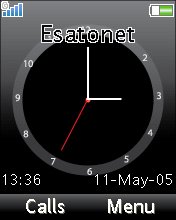 Animated Clock Z555  theme