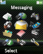 Dark Green K550  theme