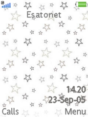 Sterretjes. K800 / K800i theme