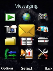 Black Wolf Hazel  theme