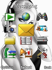 Anime girl Cedar  theme