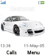 White Porsche K550  theme