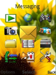 Sunflowers W595  theme