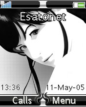 Simply Black K550  theme
