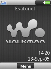 Walkman Grey  theme