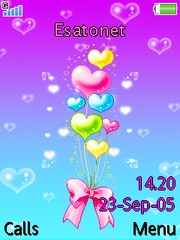 Love key W830 theme