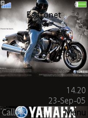 Yamaha Road Warrior K810 theme