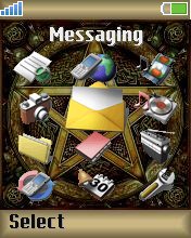Golden Pentagram k700 theme
