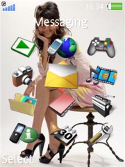 Victoria Justice W880  theme