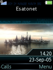 Stargate Atlantis W580 theme