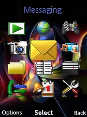 Abstract light theme for Sony Ericsson Hazel