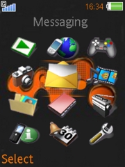 Walkman subwoofer theme for Sony Ericsson S500 / S500i