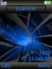 Bluespiral W580 theme