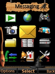 Halloween Trick or Treat theme for Sony Ericsson C905