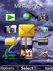 Kiss W705  theme
