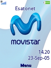 Movistar theme for Sony Ericsson W995