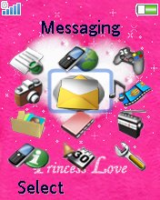 Princess K550  theme