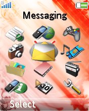 Flostract K610  theme