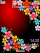 Multicoloured Flowers C902  theme