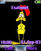 Chicken animato k700 theme