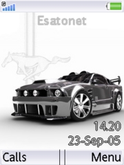 Ford mustang K800 / K800i theme
