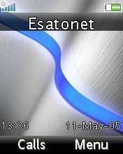 Brushed steel K550  theme