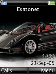 Pagani Zonda K800 / K800i theme
