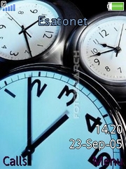 Clocks W830 theme