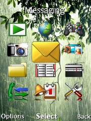 Rainy Day theme for Sony Ericsson G705