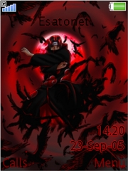 Uchiha Itachi K800 / K800i theme