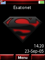 Superman W705  theme