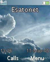 Blue Sky K550  theme