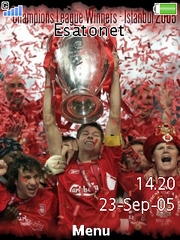 Liverpool FC Cedar  theme