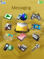 Dolce & Gabbana theme for Sony Ericsson K800