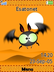 Halloween Bat W705  theme