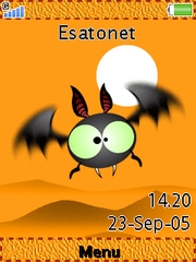 Halloween Bat W995  theme