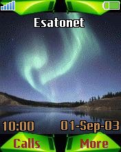Auroras k700 theme