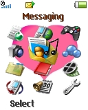 Hearty hearts K310 / K310i theme