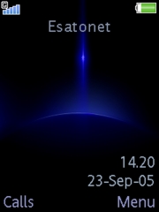 Mundo Azul W880  theme