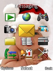 Baby Santa Cedar  theme
