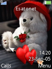 Bear love theme for Sony Ericsson K800