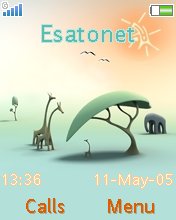 AfriCa K610  theme
