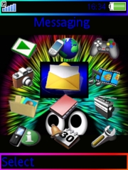 Hedgehog theme for Sony Ericsson K810 / K810i