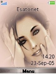 Eye flirt C510  theme