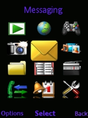 Colour Clockworks theme for Sony Ericsson C510