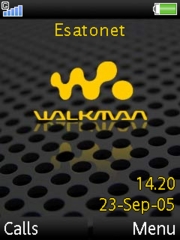 Walkman Wespe W580 theme
