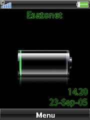 Charging theme for Sony Ericsson C702