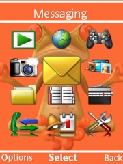 Frog theme for Sony Ericsson W980