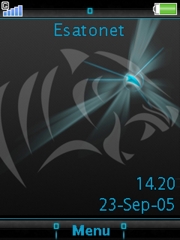 Tiger theme for Sony Ericsson W595