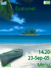 Beach K800 / K800i theme